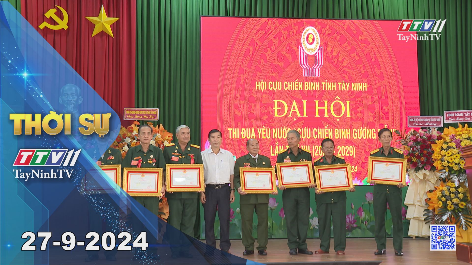 Thời sự Tây Ninh 27-9-2024 | Tin tức hôm nay | TayNinhTV